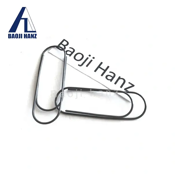 ASTM F2063 shape memory nitinol paper clips wholesale