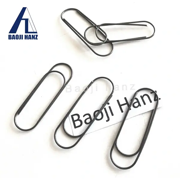 Self Bending Nitinol Paperclip supplier